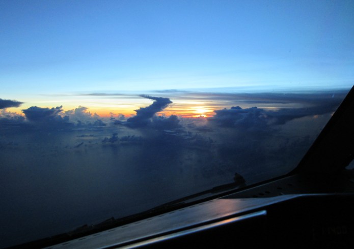 Dawn South China Sea SIN to NRT